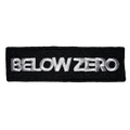 UNTER NULL: "Logo"-Patch Schwarz