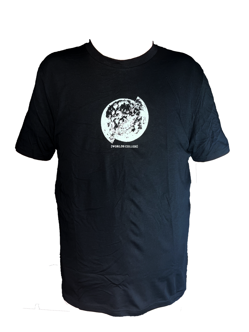BELOW ZERO: "worlds" T-Shirt Schwarz